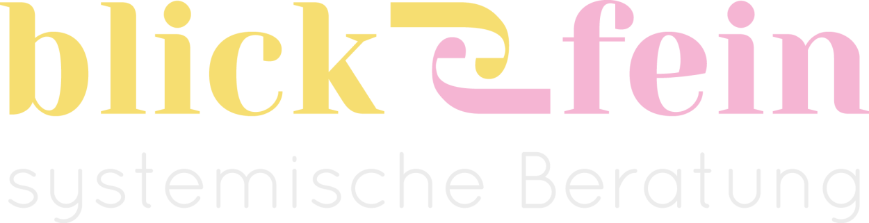 blickfein_systemische Beratung Logo